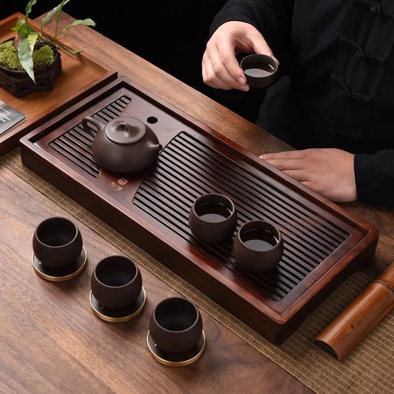 Чабань "Сян Фу" з карбонізованого бамбуку №1 (50*22*4,6см) 2447 фото